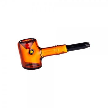 Pipa din sticla Dreamliner Pro 13 cm maro crystal Pipa din sticla Dreamliner Pro 13 cm maro crystal