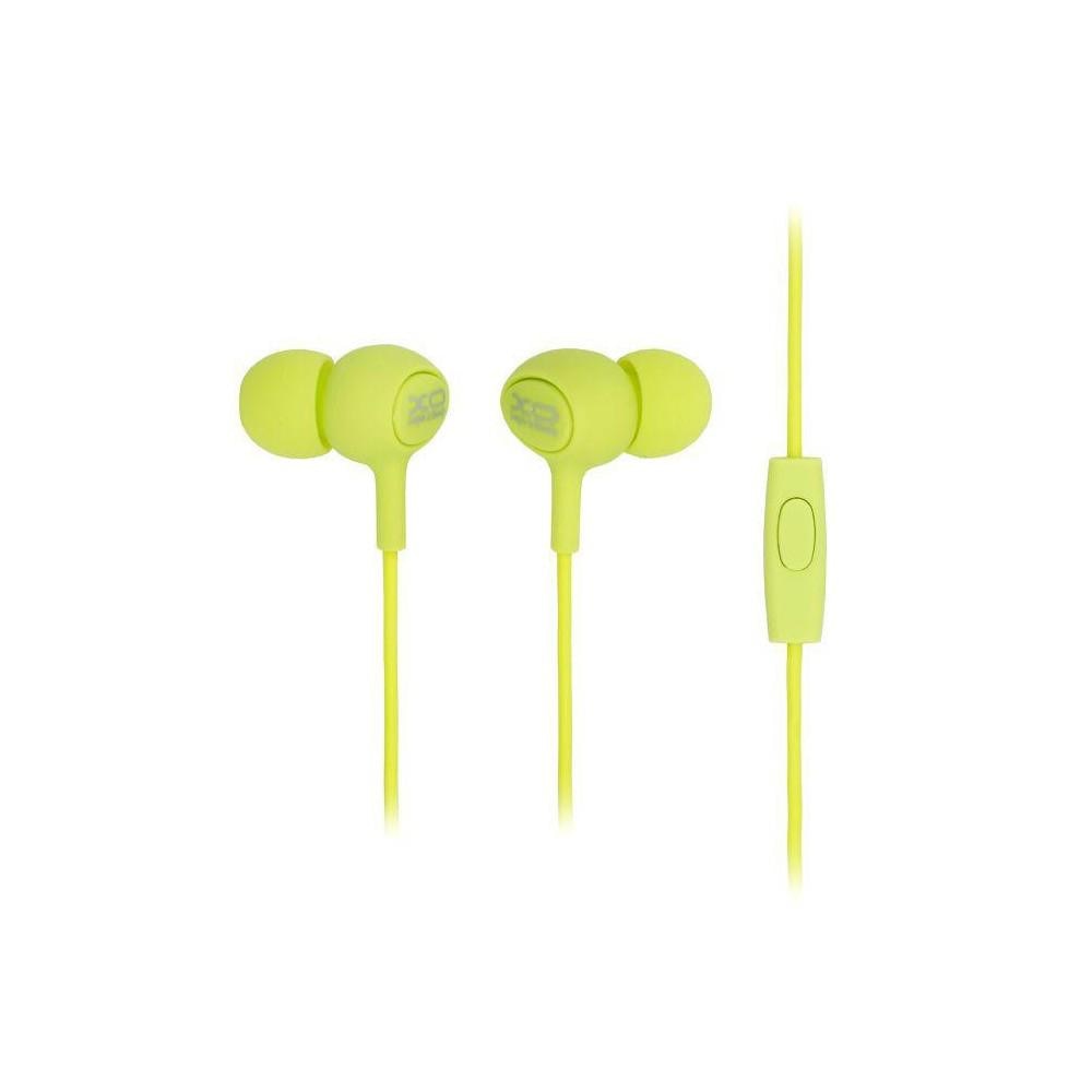 Casti audio cu microfon, XO-S6 Candy Series, Green