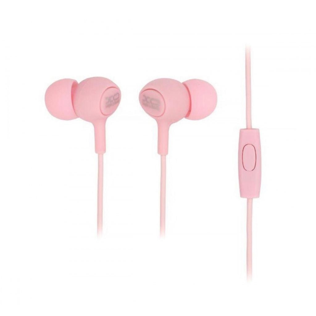 Casti audio cu microfon, XO-S6 Candy Series, Pink