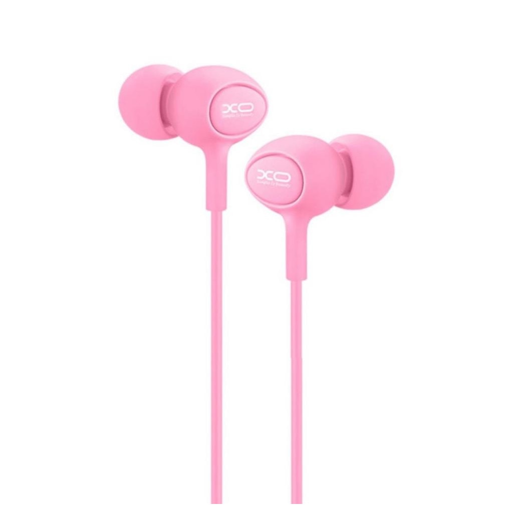Casti audio cu microfon, XO-S6 Candy Series, Pink