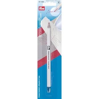 Stilou pentru transfer modele/broderii pe textile, cartus rosu, lavabil, Prym Stilou pentru transfer modele/broderii pe textile, cartus rosu, lavabil, Prym