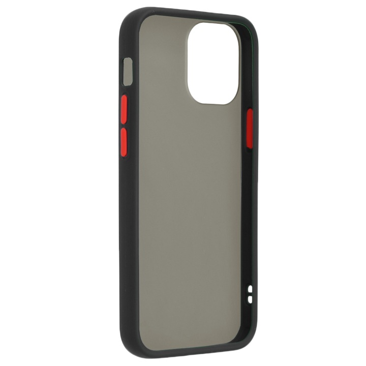 Carcasa premium campatibila cu iPhone 12 / 12 Pro, Negru