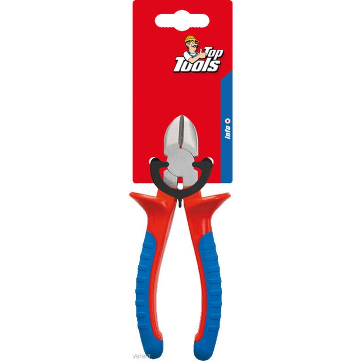 Клещи Sfic Top Tools, 160 mm, стомана, ергономични дръжки