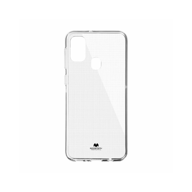 Husa Spate Mercury Jelly Case Compatibila Cu Samsung Galaxy A21s, Transparenta, Anti Alunecare