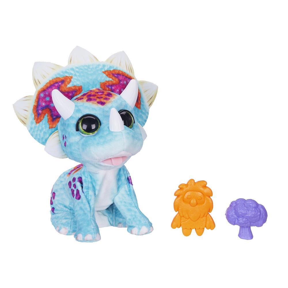 Jucarie de plus interactiva Furreal Friends, Hoppin Topper, Dinozaur