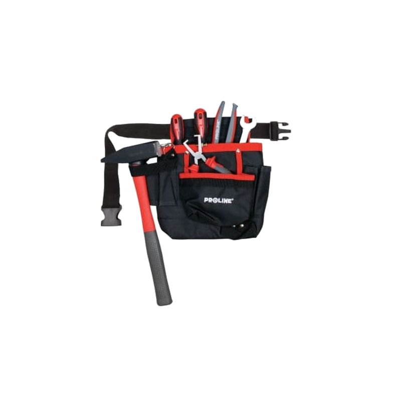 Geanta pt scule din poliester, 8 buzunare si 3 suporti, Profi Tools