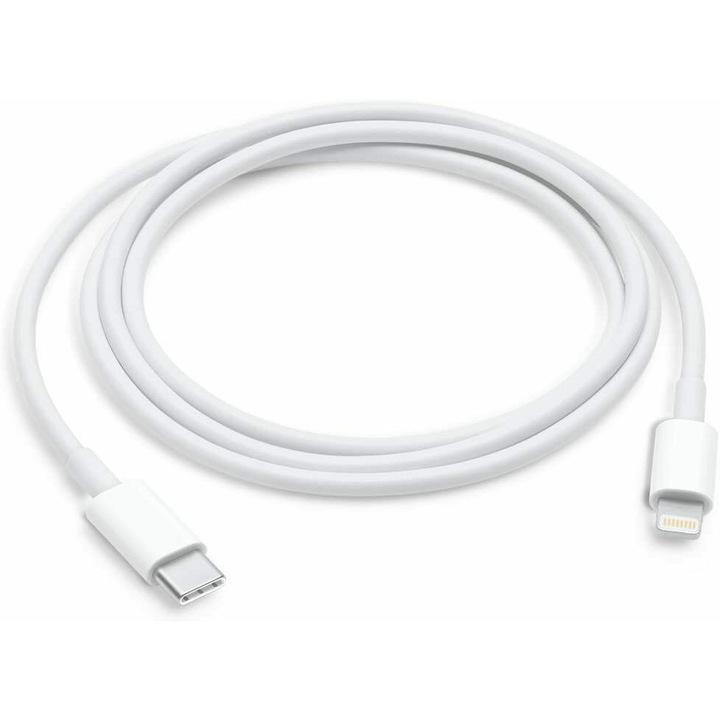 Data кабел, Бързо зареждане, USB-C-Lightning, 2м, Съвместим с iPhone 12, 12 Pro, 12 mini, 11pro, 11pro max, В кутия