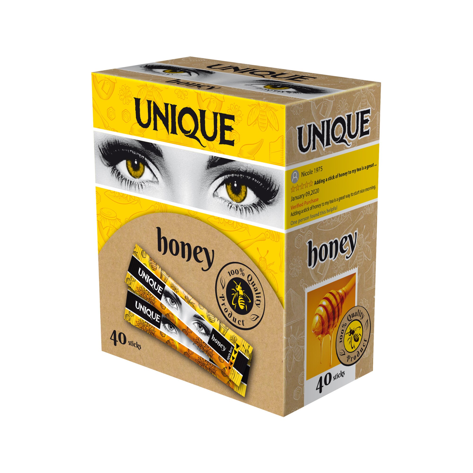 Mierea in doze Unique, 320 gr