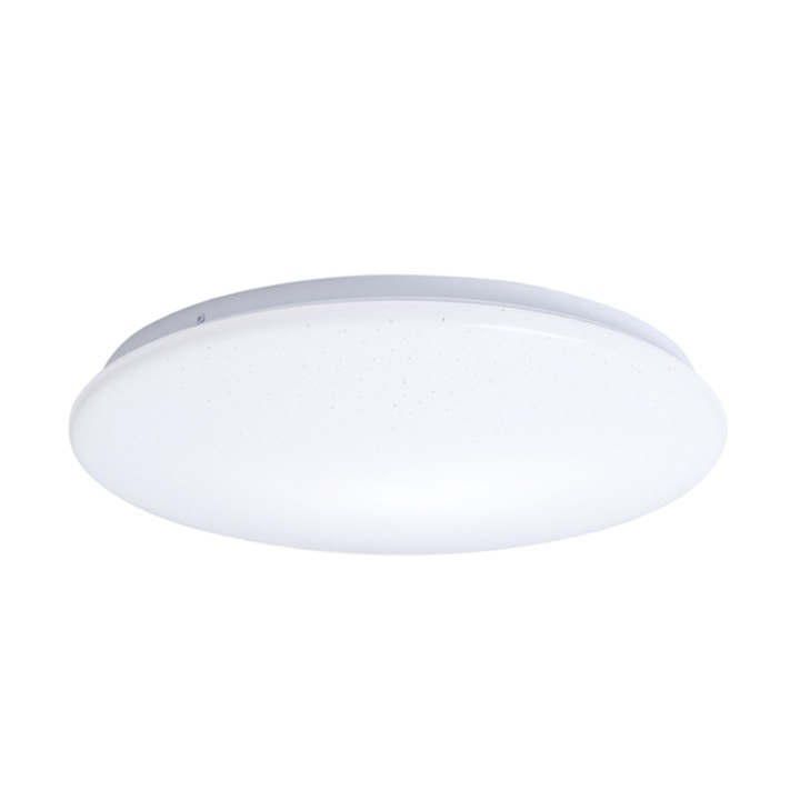Plafoniera LED Starred KL151003, 18W, 1260lm, lumina neutra 4000K, alb, design modern, IP20