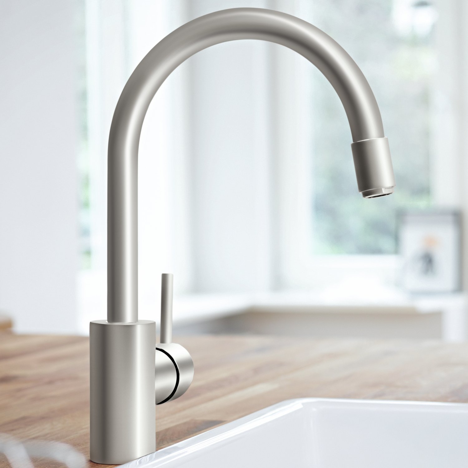 Смесител Grohe, Concetto, кухненски смесител, 35 mm керамичен картуш ...