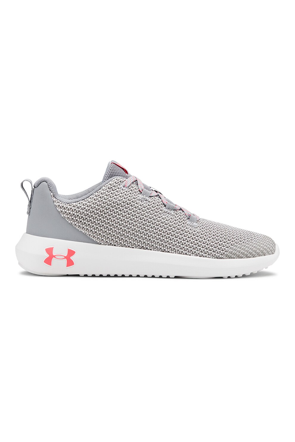 Under Armour, Pantofi sport din plasa tricotata cu pete decorative GGS