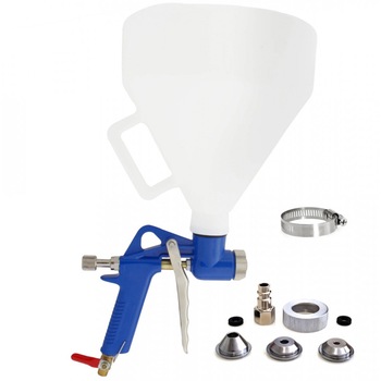 Pistol pneumatic pentru tencuiala, glet, vopsea, sablare 5L 4,6,8mm plastic TA128 Pistol pneumatic pentru tencuiala, glet, vopsea, sablare 5L 4,6,8mm plastic TA128