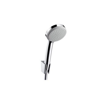 Cap de dus Hansgrohe HG Croma 100 Vario / Porter S Furtun de dus Isiflex 1,25 m, crom Cap de dus Hansgrohe HG Croma 100 Vario / Porter S Furtun de dus Isiflex 1,25 m, crom