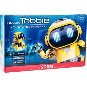 Robot interactiv S.T.E.M. - Tobbie Robot interactiv S.T.E.M. - Tobbie