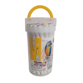 Set Markere pentru colorat cu 2 capete Art Marker 48 culori Set Markere pentru colorat cu 2 capete Art Marker 48 culori
