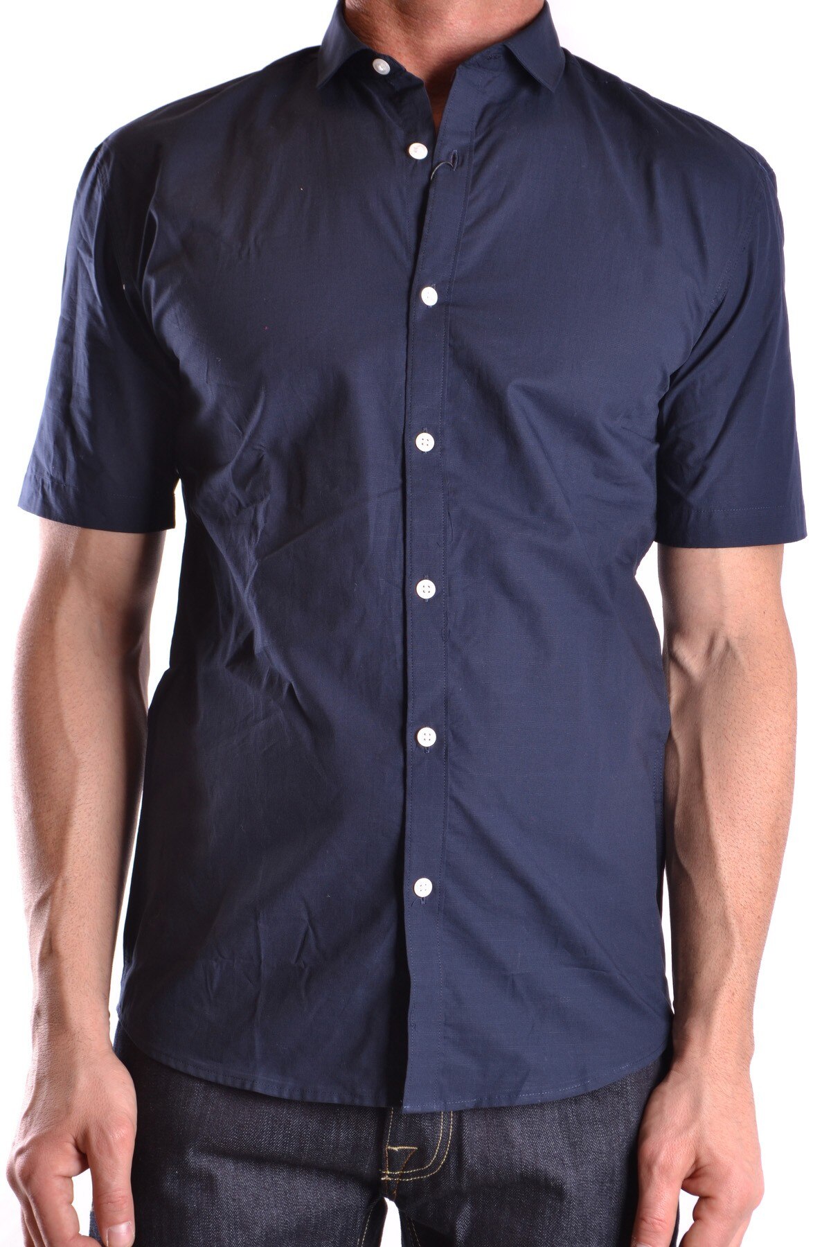 Camasa barbati Selected homme PT3448, Bumbac, Albastru, S INTL