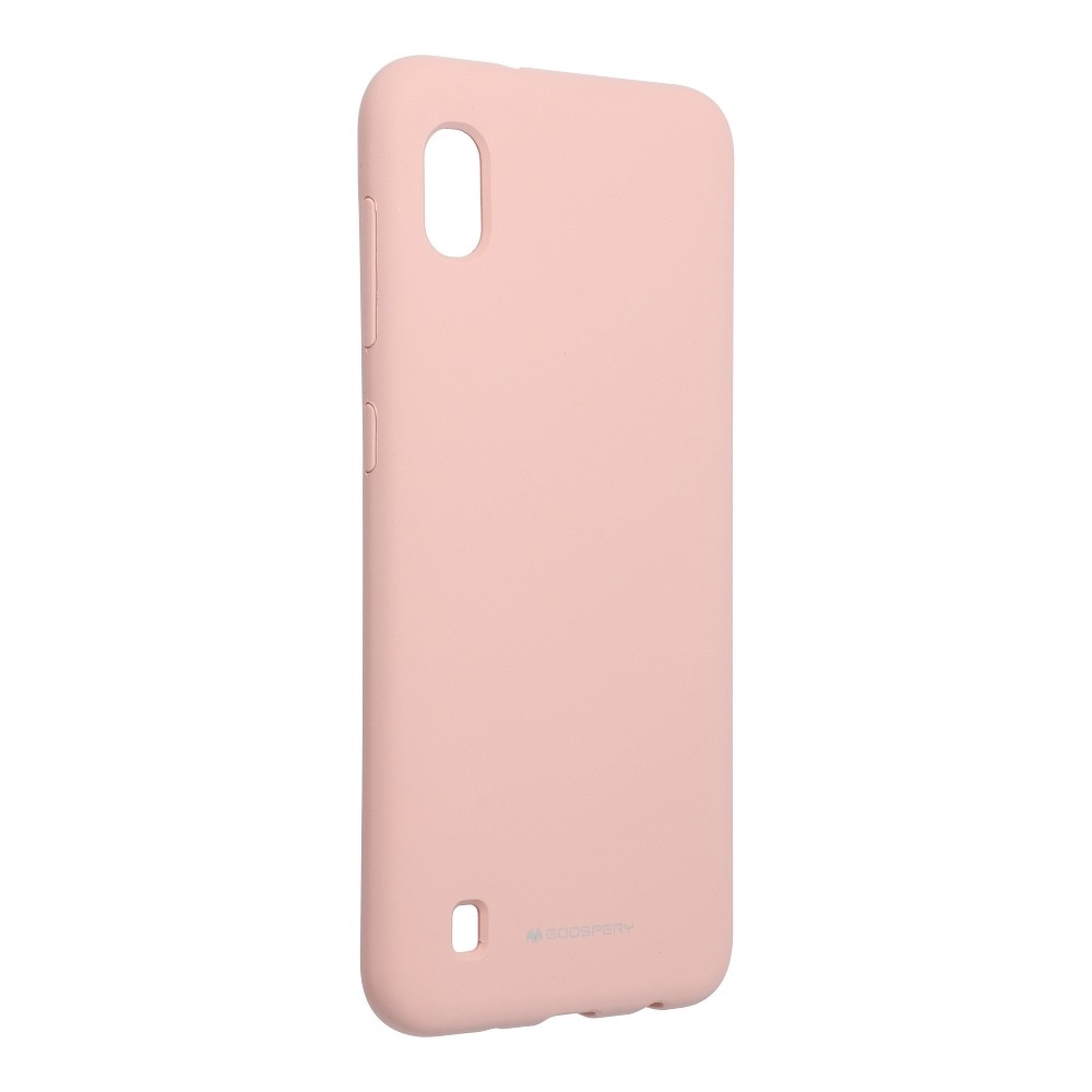 Husa din silicon Goospery pentru Samsung A10 Roz