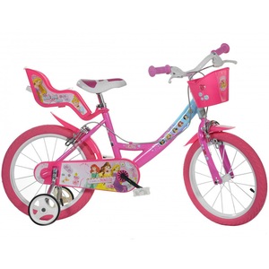 Reageren compressie leerplan Bicicleta Dino Bikes pentru copii, 14'', Frozen, Alb - eMAG.ro