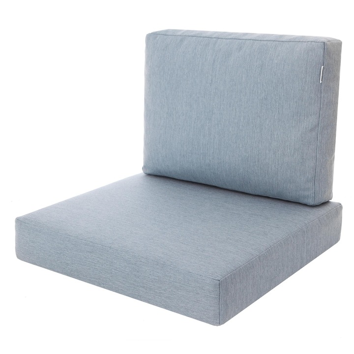 Perna de gradina "Mia Tech", Deschis gri, Inarii 95x60x10 cm