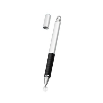 Stylus Pen Upzz Tech Compatibil Cu Telefoane Si Tablete, Silver - Jc-02 Stylus Pen Upzz Tech Compatibil Cu Telefoane Si Tablete, Silver - Jc-02