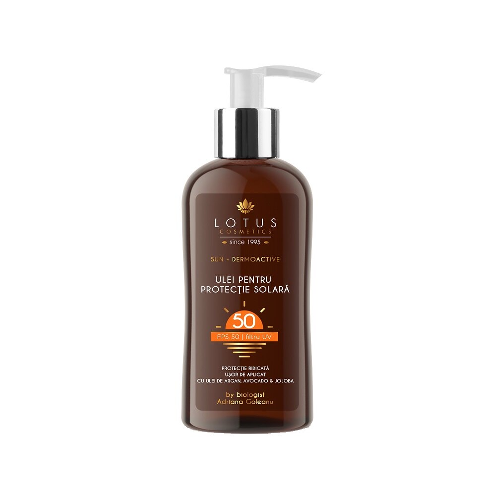 Ulei pentru protectie solara FPS50, Sun Dermoactive, 150 ml