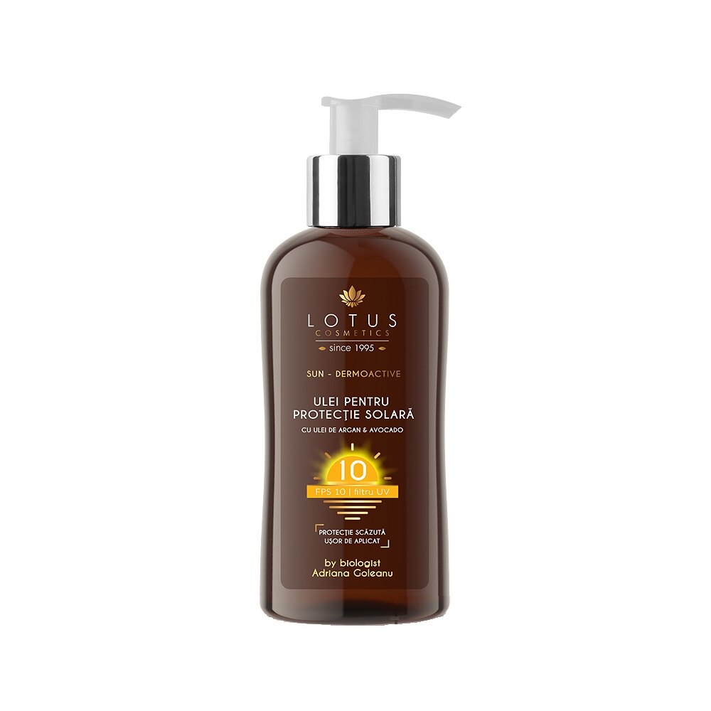 Ulei pentru protectie solara FPS10, Sun Dermoactive, 150 ml