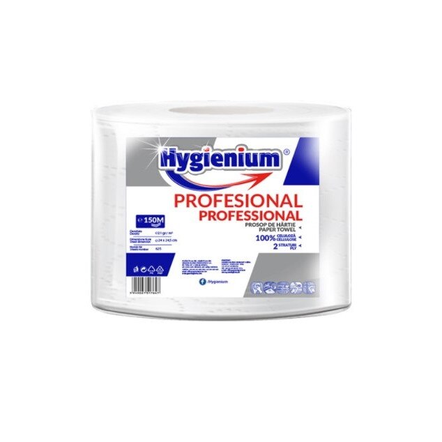 Prosop alb 2 straturi, 150m Hygienium