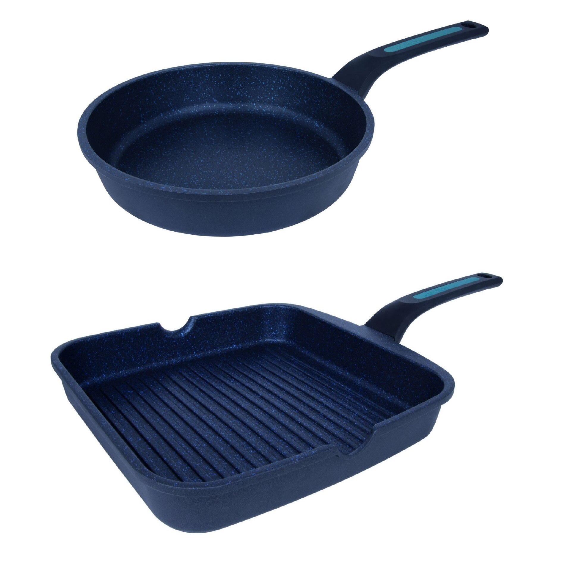 Set Grill antiaderent 28x28cm si Tigaie antiaderenta 24cm, FARA PFOA, inclusiv INDUCTIE, ARCOS Thera