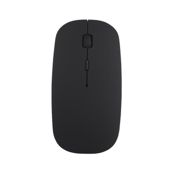 Mouse Dual Wireless USB si Bluetooth 5.0 Bervolo® Office, Black, reincarcabil prin USB, Windows, Mac, Android, baterie 750mAh, DPI reglabil cu rezolutie inalta Mouse Dual Wireless USB si Bluetooth 5.0 Bervolo® Office, Black, reincarcabil prin USB, Windows, Mac, Android, baterie 750mAh, DPI reglabil cu rezolutie inalta