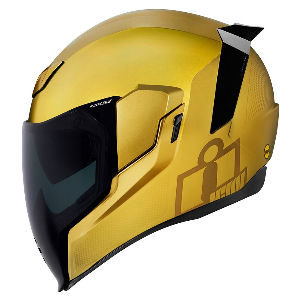 ICON AIRFLITE JEWEL ゴールド ヘルメット Casca icon Airflite Mips Jewel Gold 2XL - eMAG.ro