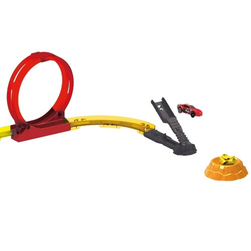 Circuit de curse auto Imaginarium Giant Loop Track Set cu rampa, bucla, catapulta si 1 masina