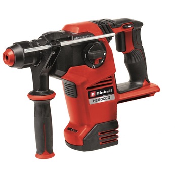 Ciocan rotopercutor Einhell Power X-Change HEROCCO 36/28 - Solo , motor fara perii, 36 V, 3,2 J, 29 Nm, gaurite max. in beton 28 mm, fara acumulator si incarcator Ciocan rotopercutor Einhell Power X-Change HEROCCO 36/28 - Solo , motor fara perii, 36 V, 3,2 J, 29 Nm, gaurite max. in beton 28 mm, fara acumulator si incarcator