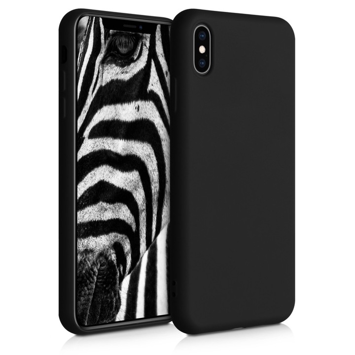 Apple iPhone XS Max tok, szilikon, fekete, 53943.47