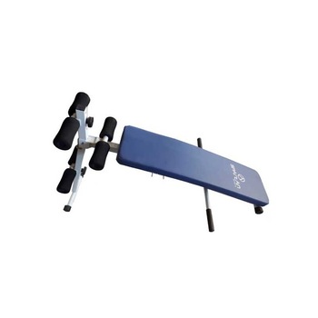 Banca pentru exercitii, unghiuri de inclinare reglabile, picioare reglabile, greutate maxima recomandata 120 kg Banca pentru exercitii, unghiuri de inclinare reglabile, picioare reglabile, greutate maxima recomandata 120 kg
