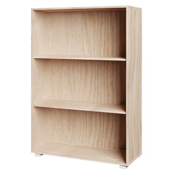 Biblioteca cu 3 rafturi Vela, Stejar, 115 cm Biblioteca cu 3 rafturi Vela, Stejar, 115 cm