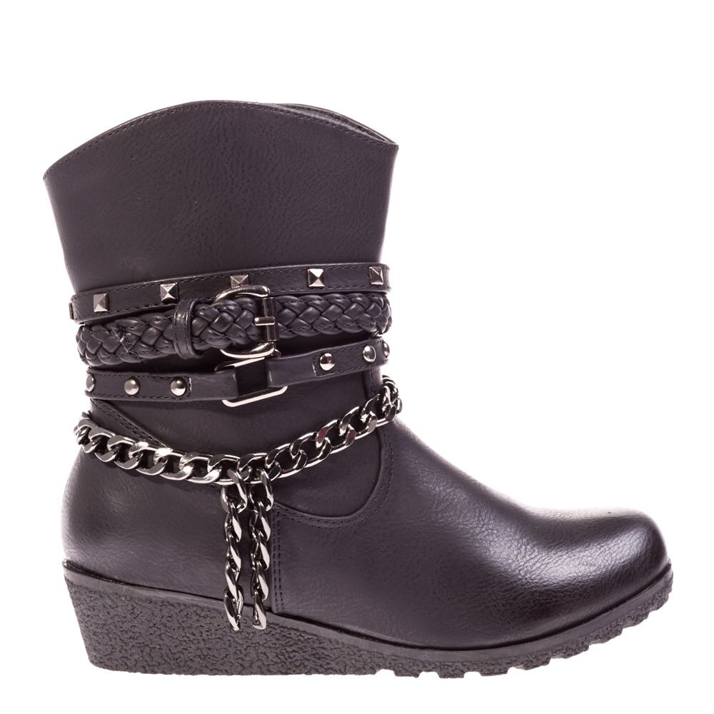 Ghete si cizme copii A1360-11(28-35), Negru