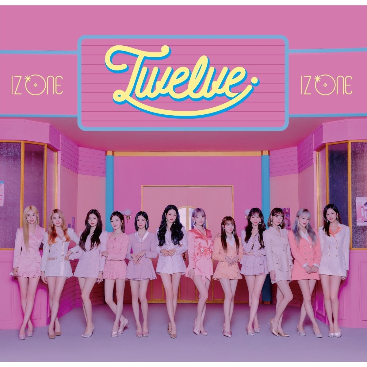 Iz One - Twelve (1st Japan Studio Album) (Type A CD+DVD) (CD+DVD)