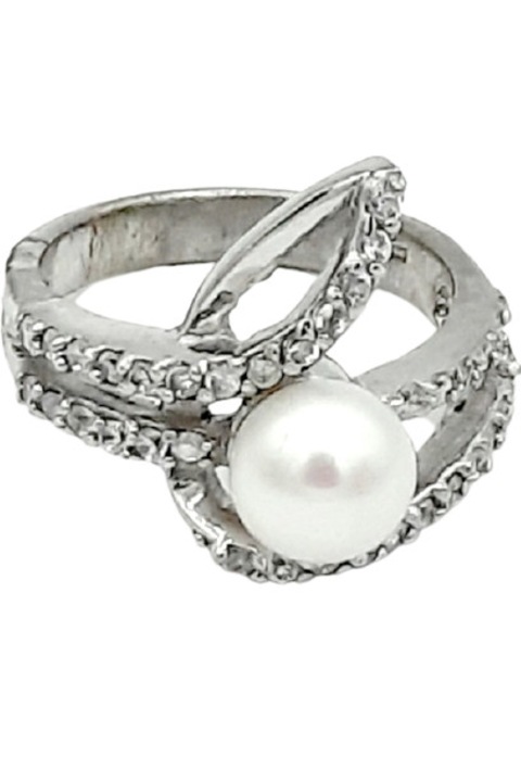 Inel Argint 925 Coca cu perla marime 18