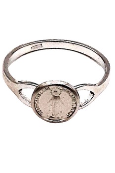 Inele argintiu m9, Argintiu, 49 Inele argintiu m9, Argintiu, 49