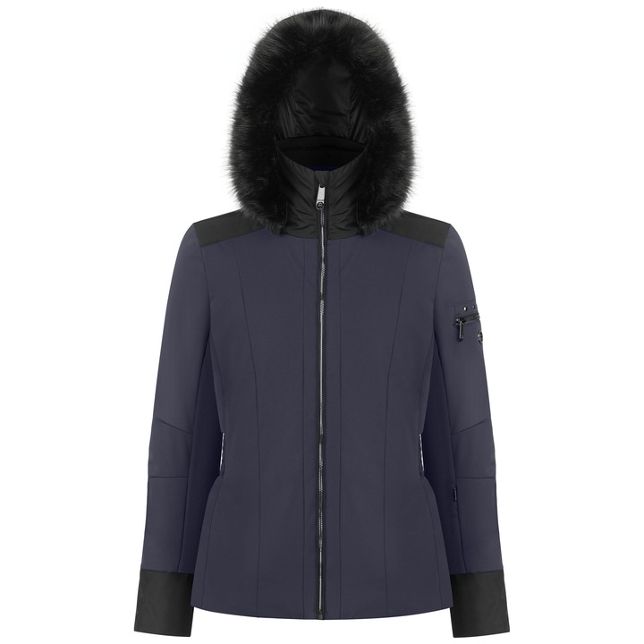 Jacheta schi dama, Poivre Blanc, Lucie, Elastan/Poliamida, Albastru, M