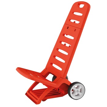 Scaun Troler Pliabil cu Roti 40.6x42x101 cm Rosu Scaun Troler Pliabil cu Roti 40.6x42x101 cm Rosu