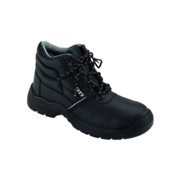 Bocanci de protectie City caputa din piele de bovina, marimea 43