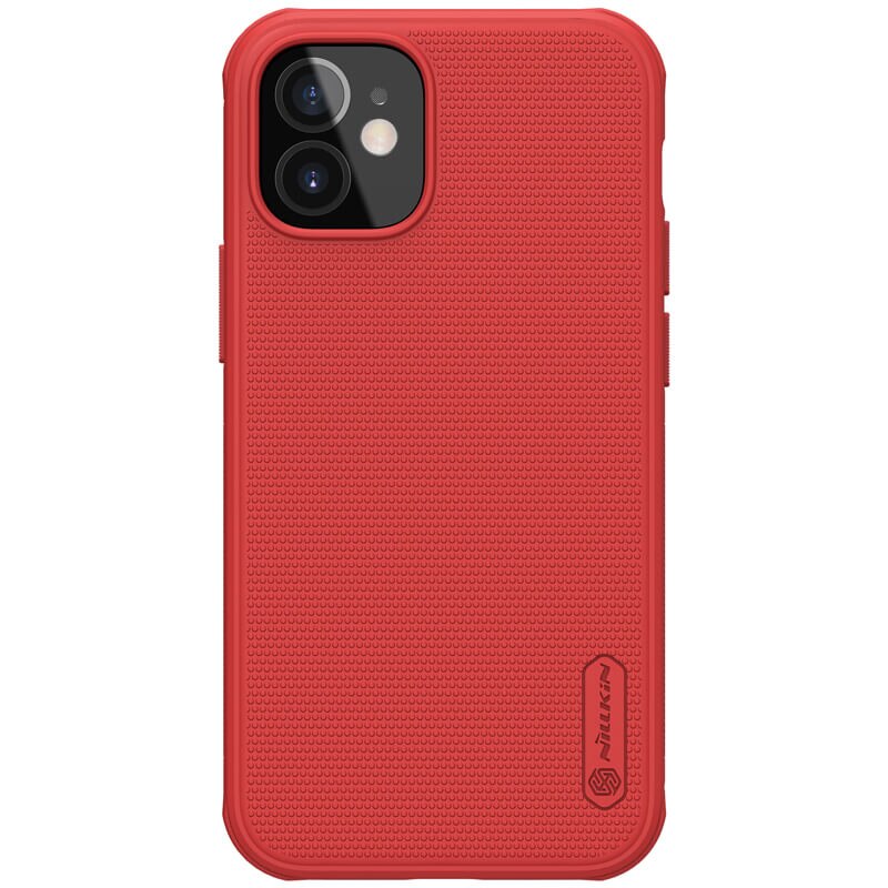 Husa Nillkin Super Frosted Shield Apple iPhone 12 Mini (5.4) Rosu