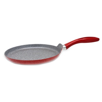 Tigaie pentru clatite Voltz V54422A26, 26 cm, Finisaj marmura, Rosu Tigaie pentru clatite Voltz V54422A26, 26 cm, Finisaj marmura, Rosu