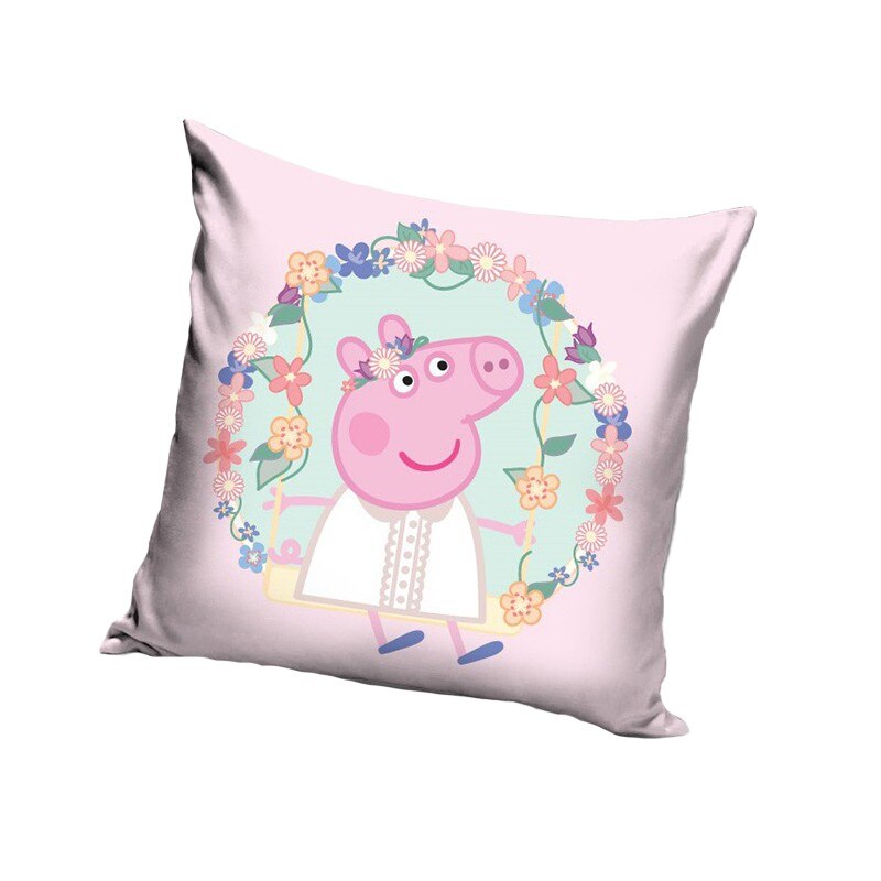 Fata De Perna Peppa Pig Swing 40x40cm, Multicolor