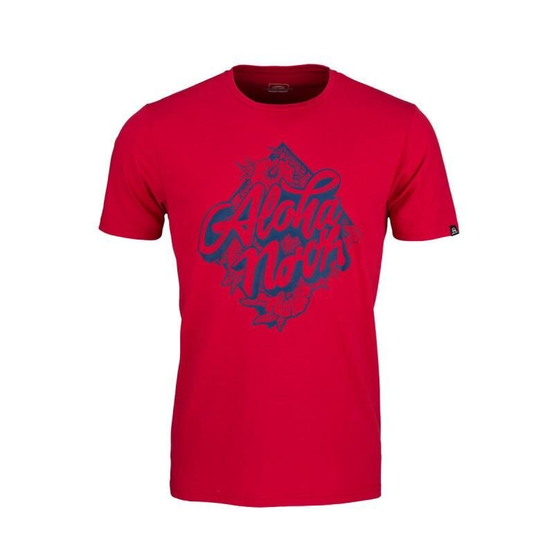 Tricou barbati NORTHFINDER Justus TR-3542SP, Rosu