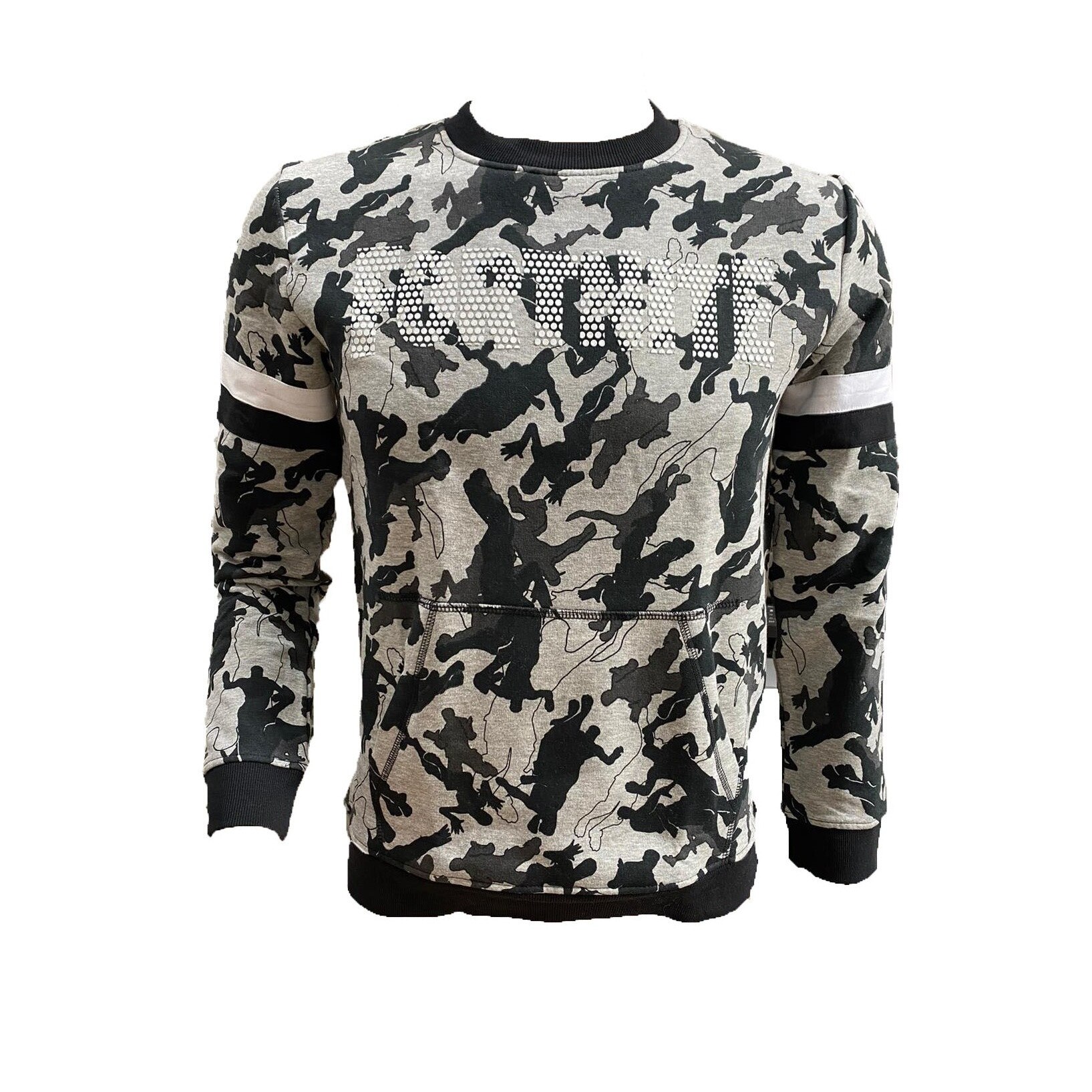 Bluza copii, Fortnite Sweat shirt, Negru/Gri