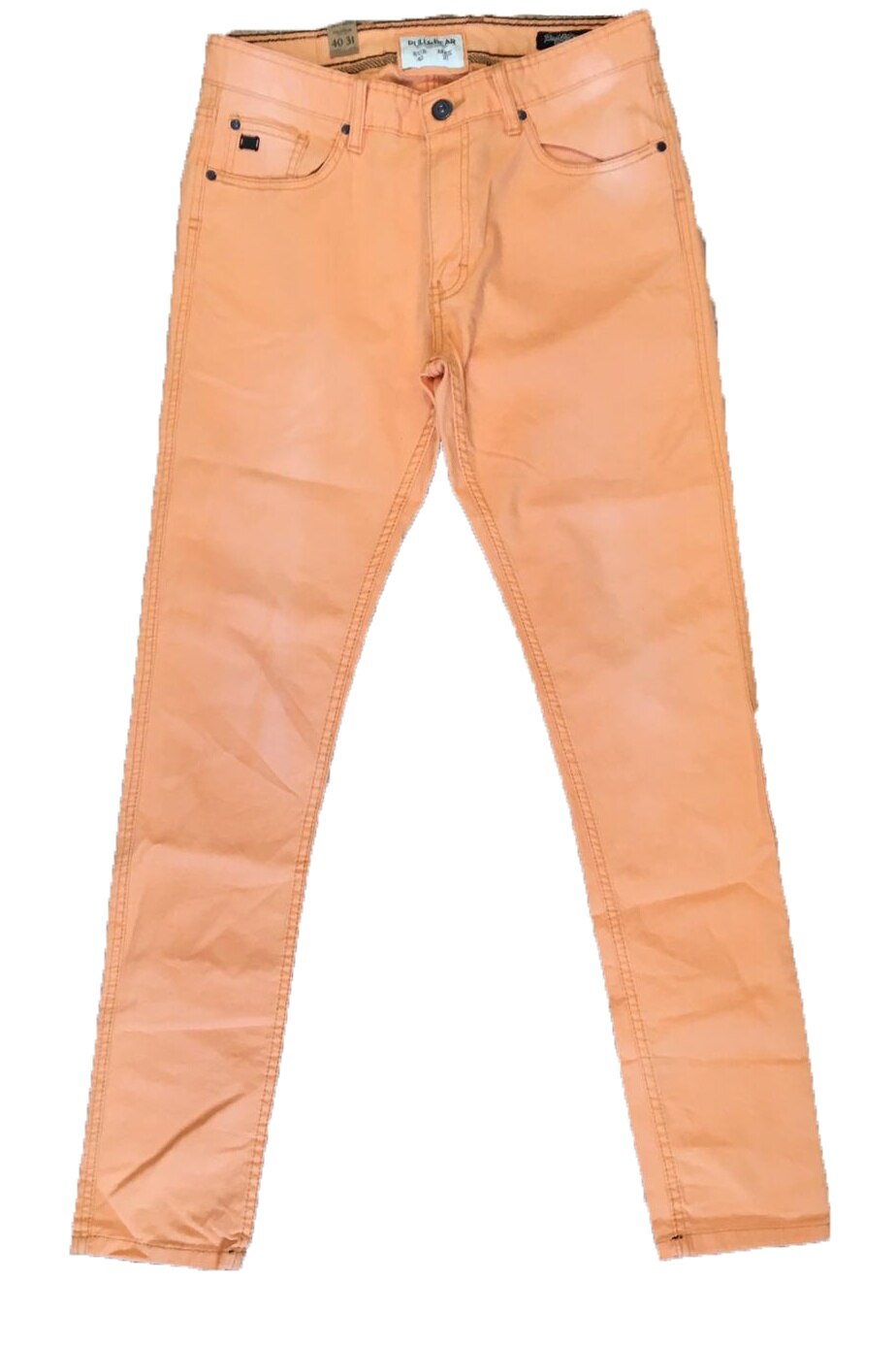 Blugi, Pull&Bear 9681501615, Portocaliu , F550, L