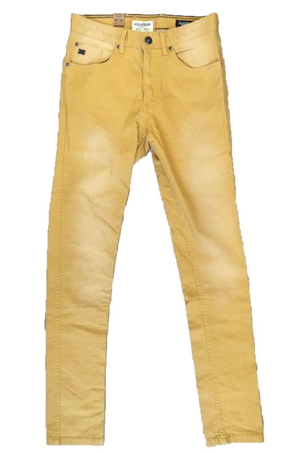 Blugi, Pull&Bear 5685500357, Galben, M