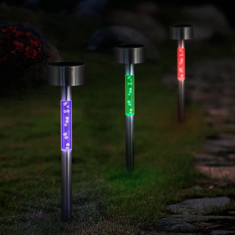 ❣️SOLAR. RGB SOLAR STONE: LED RGB solar stone